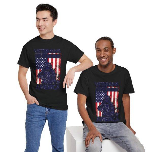 Veterans Tribute Unisex Heavy Cotton Tee - Celebrate American Heroes