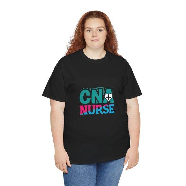 CNA Nurse Women Heavy Cotton Tee - Perfect Gift for Healthcare Heroes