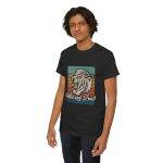 Wild and Free Unisex Heavy Cotton Tee – Vintage Retro Tiger Graphic