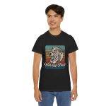 Wild and Free Unisex Heavy Cotton Tee – Vintage Retro Tiger Graphic