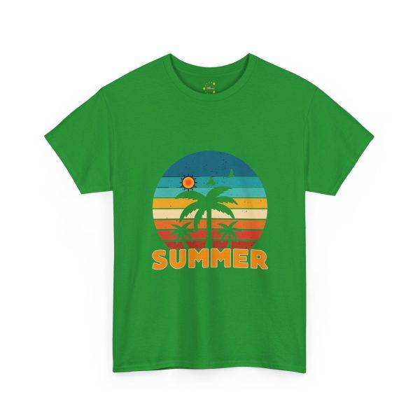 Retro Summer Vibes Unisex Heavy Cotton Tee