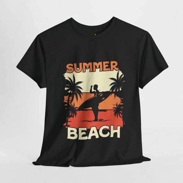 Summer Beach Unisex Heavy Cotton Tee - Perfect for Beach Days & Vacations Summer Beach Unisex Heavy Cotton Tee - Perfect for Beach Days & Vacations