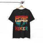 Hiker Vintage Graphic Unisex Heavy Cotton Tee - Perfect for Outdoor Adventures