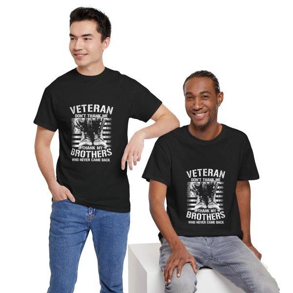 Veteran Tribute USA Heavy Cotton Tee - Honor Your Brothers