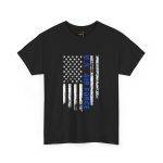 U.S. Air Force Flag Unisex Heavy Cotton Tee - Patriotic Graphic Shirt for Veterans and Supporters
