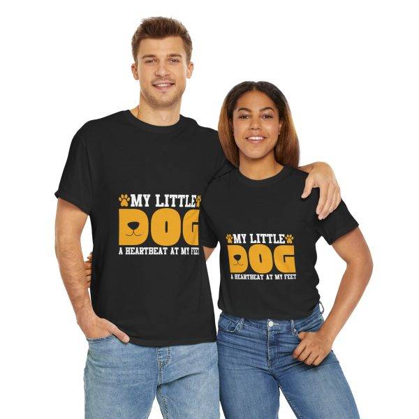 Paw Print Dog Lover Unisex Heavy Cotton Tee