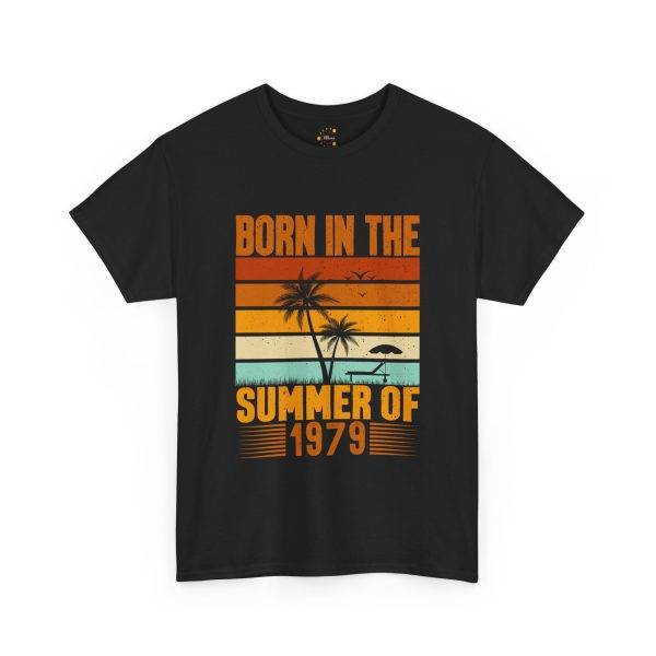 Retro Summer Vibes Tee - Born in the Summer of 1979 Retro Summer Vibes Tee - Born in the Summer of 1979