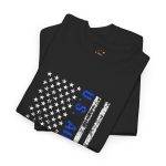 U.S. Air Force Flag Unisex Heavy Cotton Tee - Patriotic Graphic Shirt for Veterans and Supporters