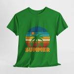 Retro Summer Vibes Unisex Heavy Cotton Tee