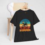 Retro Summer Vibes Unisex Heavy Cotton Tee