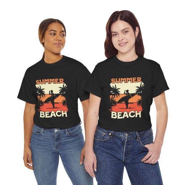 Summer Beach Unisex Heavy Cotton Tee - Perfect for Beach Days & Vacations Summer Beach Unisex Heavy Cotton Tee - Perfect for Beach Days & Vacations