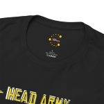 Head Army Graphic Tee for Military Enthusiasts - Unisex Heavy Cotton T-Shirt