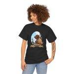 Vintage Dog Print Unisex Heavy Cotton Tee