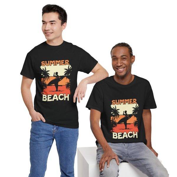 Summer Beach Unisex Heavy Cotton Tee - Perfect for Beach Days & Vacations Summer Beach Unisex Heavy Cotton Tee - Perfect for Beach Days & Vacations