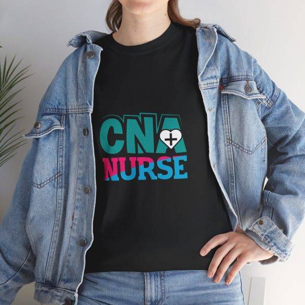CNA Nurse Women Heavy Cotton Tee - Perfect Gift for Healthcare Heroes