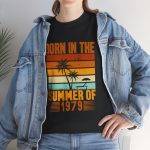 Retro Summer Vibes Tee - Born in the Summer of 1979 Retro Summer Vibes Tee - Born in the Summer of 1979