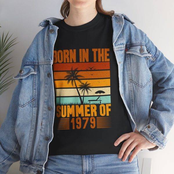 Retro Summer Vibes Tee - Born in the Summer of 1979 Retro Summer Vibes Tee - Born in the Summer of 1979