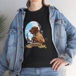 Vintage Dog Print Unisex Heavy Cotton Tee