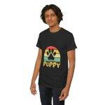 Happiness is a Warm Puppy Tee - Unisex Heavy Cotton Dog Shirt