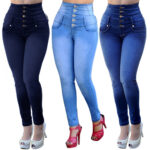 Women's Jeans High Waist Stretch Slim Fit Jeans Women