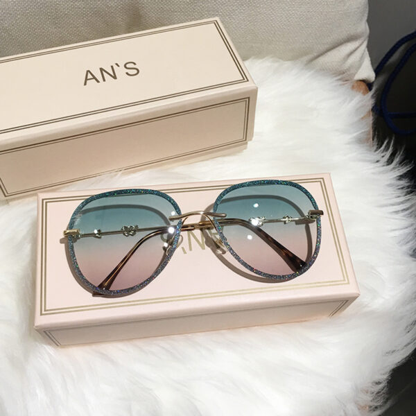 Women glass sun glasses Shades Polarized for Sunglasses