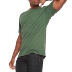 Men's Bamboo Viscose Organic T-Shirt - Breathable Silky Soft Bamboo Tee - Everyday Crew Neck Short Sleeve Tshirt