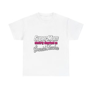 Super Mom Cleverly Disguised As Spanish Teacher White Color T-Shirt For Women Heavy Cotton Tee