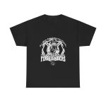 All Men Are Created Equal Firefighter T-Shirt For Men Heavy Cotton Tee