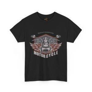 Vintage Motorcycle Championship Unisex Heavy Cotton Tee